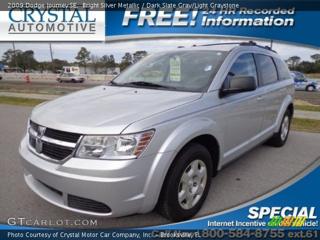 2009 Dodge Journey SE in Bright Silver Metallic