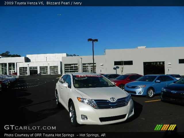 2009 Toyota Venza V6 in Blizzard Pearl