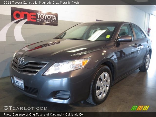 2011 Toyota Camry LE in Magnetic Gray Metallic