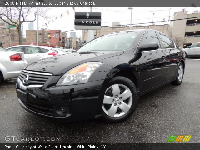 2008 Nissan Altima 2.5 S in Super Black