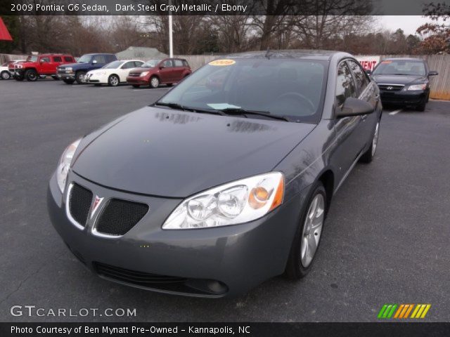 2009 Pontiac G6 Sedan in Dark Steel Gray Metallic