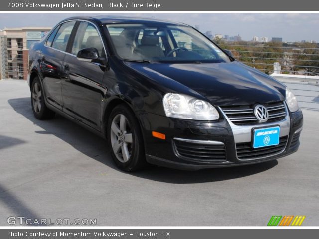 2008 Volkswagen Jetta SE Sedan in Black