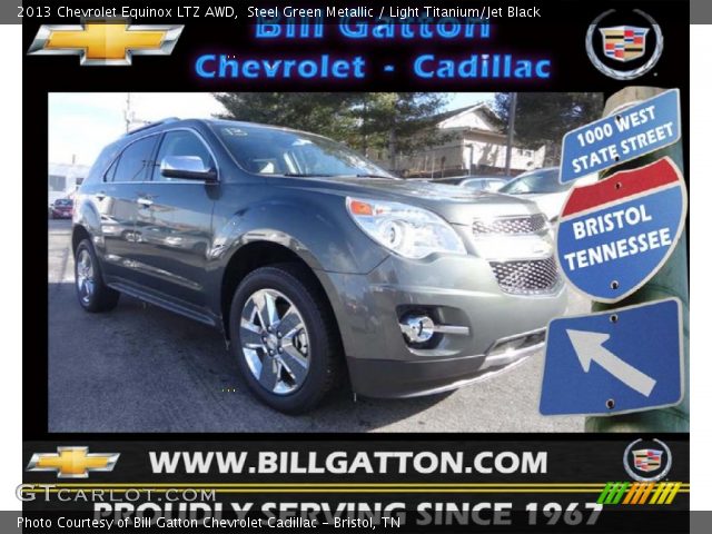 2013 Chevrolet Equinox LTZ AWD in Steel Green Metallic