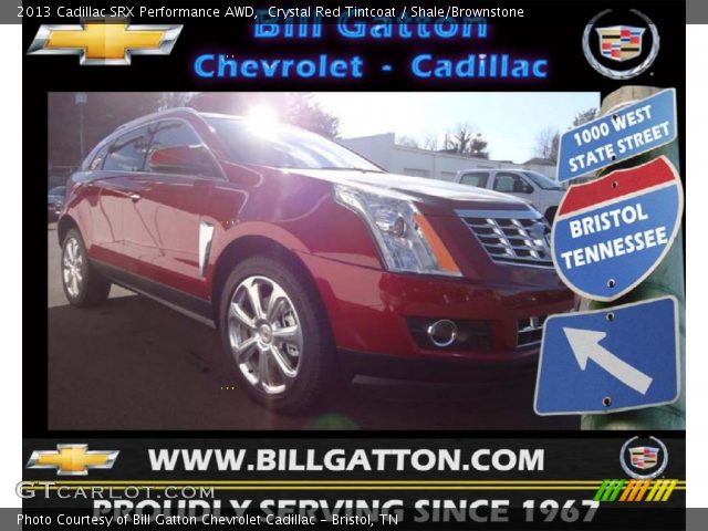 2013 Cadillac SRX Performance AWD in Crystal Red Tintcoat