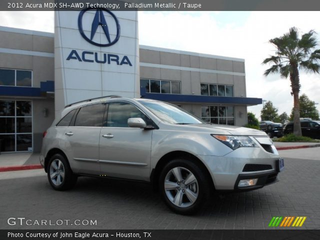 2012 Acura MDX SH-AWD Technology in Palladium Metallic