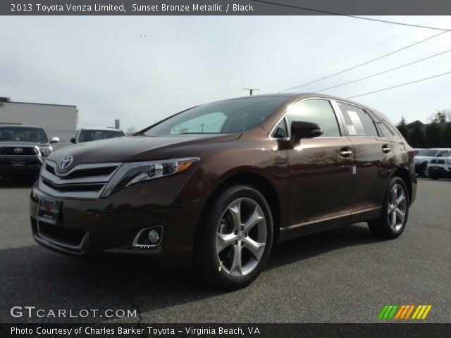 2013 Toyota Venza Limited in Sunset Bronze Metallic