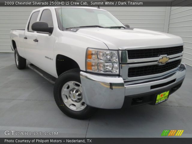 2009 Chevrolet Silverado 2500HD LS Crew Cab in Summit White