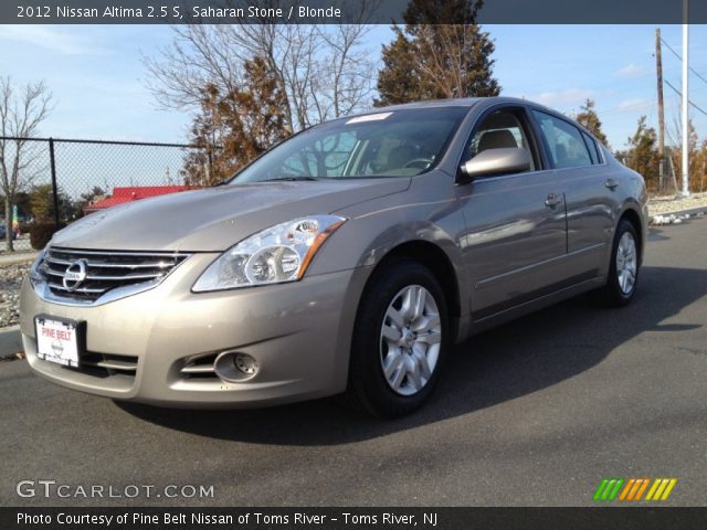 2012 Nissan Altima 2.5 S in Saharan Stone