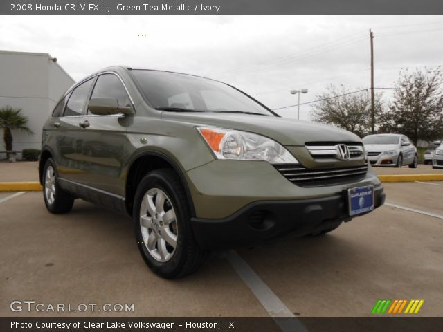 2008 Honda CR-V EX-L in Green Tea Metallic