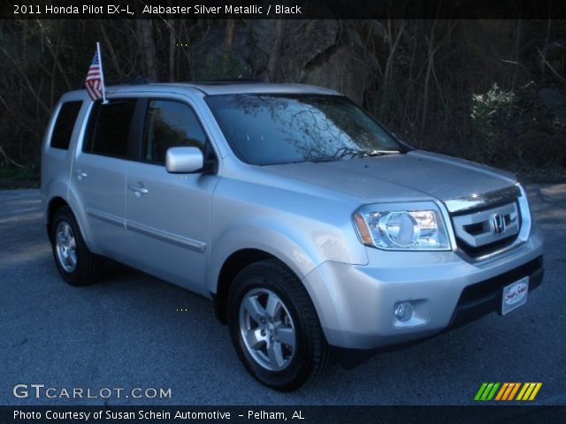 2011 Honda Pilot EX-L in Alabaster Silver Metallic