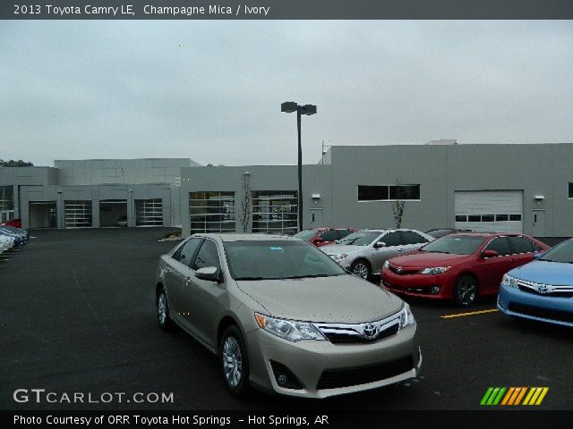 2013 Toyota Camry LE in Champagne Mica