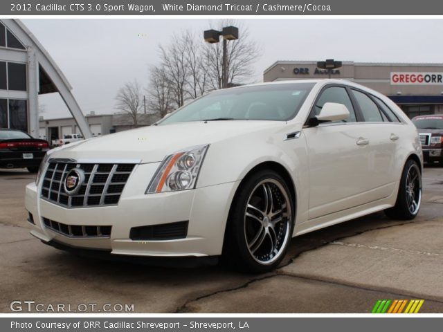 2012 Cadillac CTS 3.0 Sport Wagon in White Diamond Tricoat