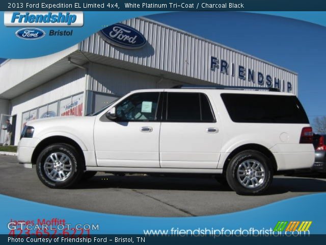 2013 Ford Expedition EL Limited 4x4 in White Platinum Tri-Coat