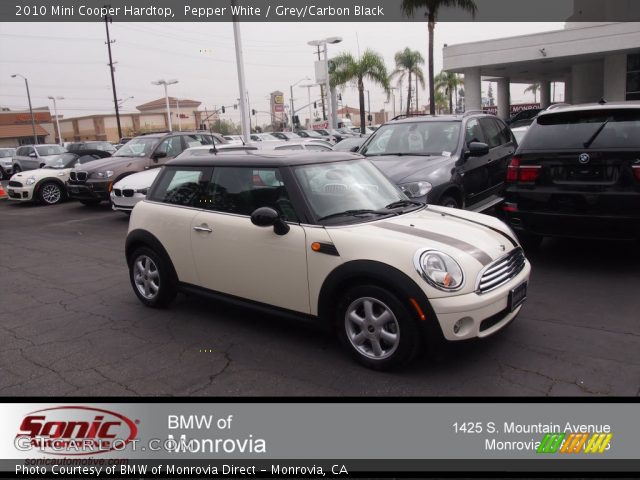 2010 Mini Cooper Hardtop in Pepper White