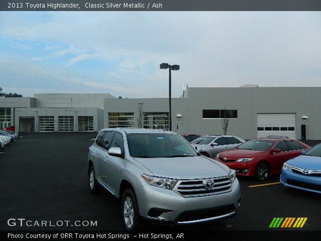 2013 Toyota Highlander  in Classic Silver Metallic