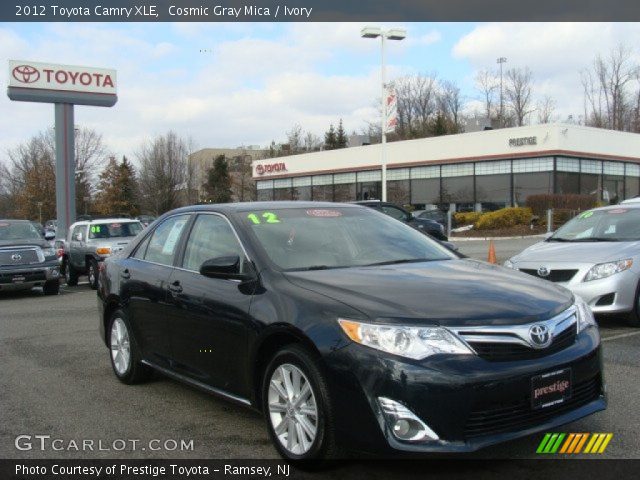 2012 Toyota Camry XLE in Cosmic Gray Mica