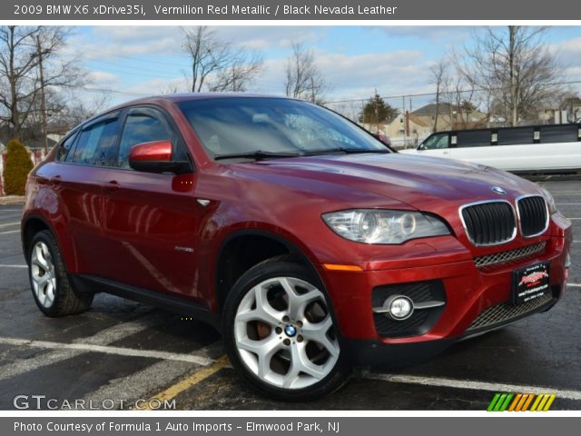 2009 BMW X6 xDrive35i in Vermilion Red Metallic