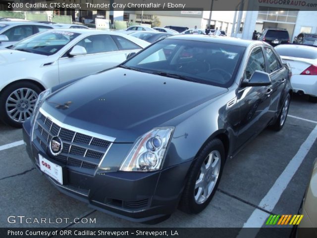 2008 Cadillac CTS Sedan in Thunder Gray Chromaflair