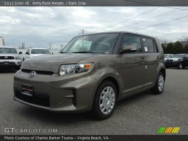 2012 Scion xB  in Army Rock Metallic