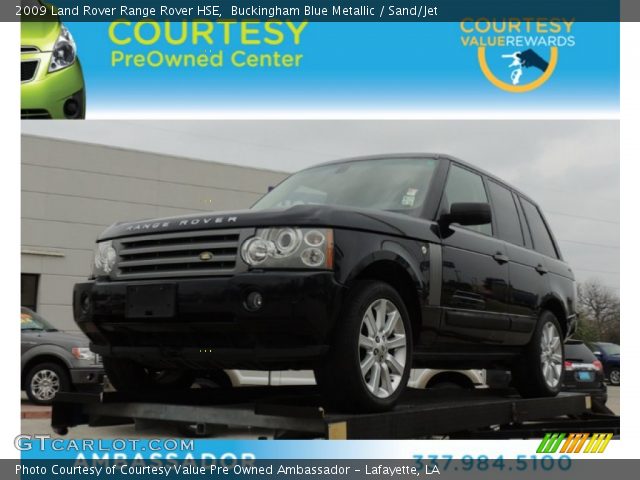 2009 Land Rover Range Rover HSE in Buckingham Blue Metallic