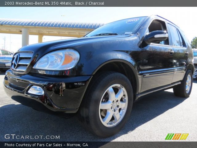2003 Mercedes-Benz ML 350 4Matic in Black
