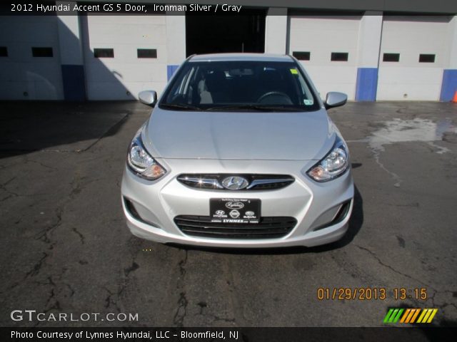 2012 Hyundai Accent GS 5 Door in Ironman Silver