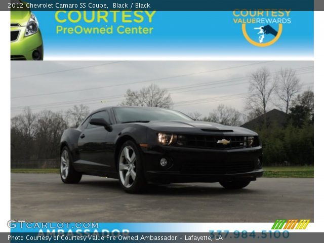 2012 Chevrolet Camaro SS Coupe in Black