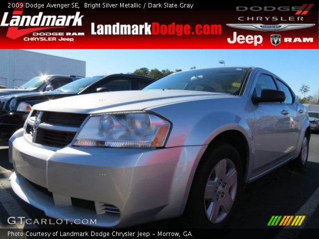 2009 Dodge Avenger SE in Bright Silver Metallic