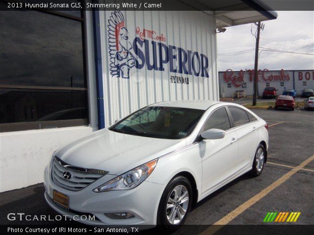 2013 Hyundai Sonata GLS in Shimmering White