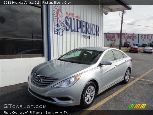 2012 Hyundai Sonata GLS in Radiant Silver