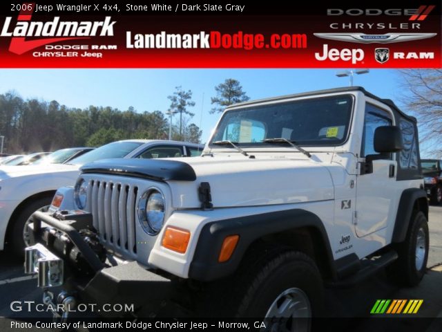 2006 Jeep Wrangler X 4x4 in Stone White