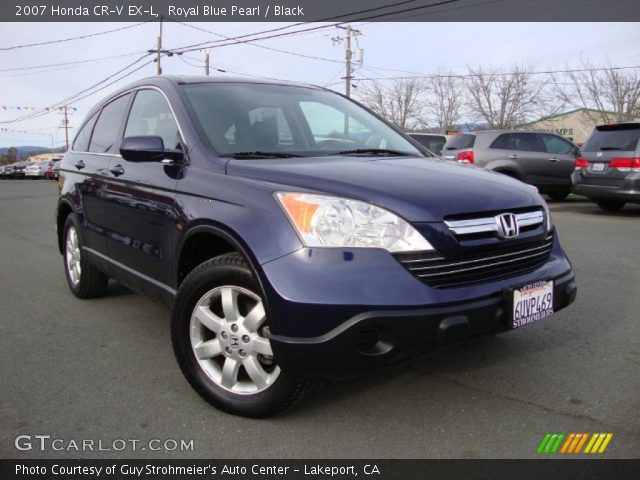 2007 Honda CR-V EX-L in Royal Blue Pearl