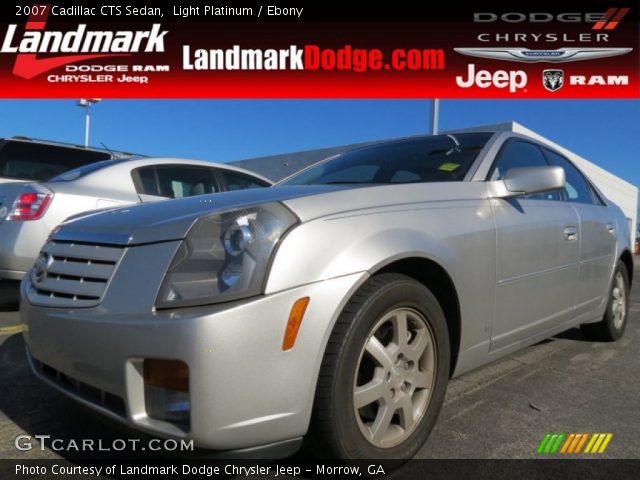 2007 Cadillac CTS Sedan in Light Platinum