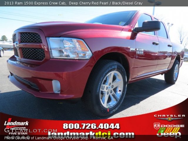 2013 Ram 1500 Express Crew Cab in Deep Cherry Red Pearl