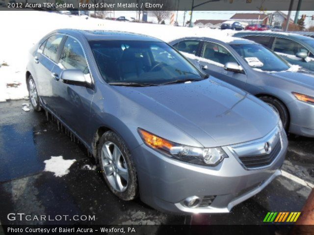 2012 Acura TSX Sedan in Forged Silver Metallic