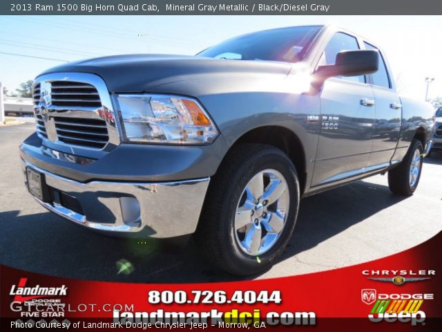 2013 Ram 1500 Big Horn Quad Cab in Mineral Gray Metallic