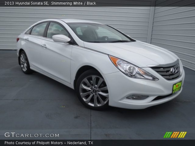 2013 Hyundai Sonata SE in Shimmering White