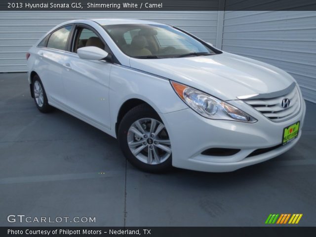 2013 Hyundai Sonata GLS in Shimmering White