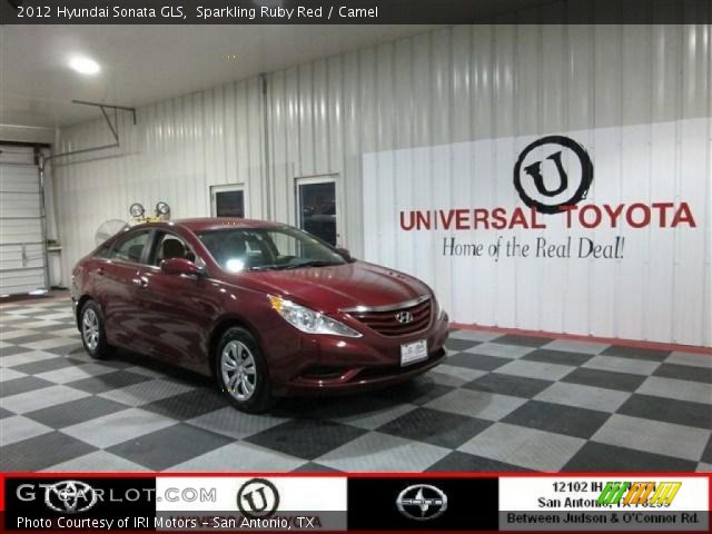 2012 Hyundai Sonata GLS in Sparkling Ruby Red