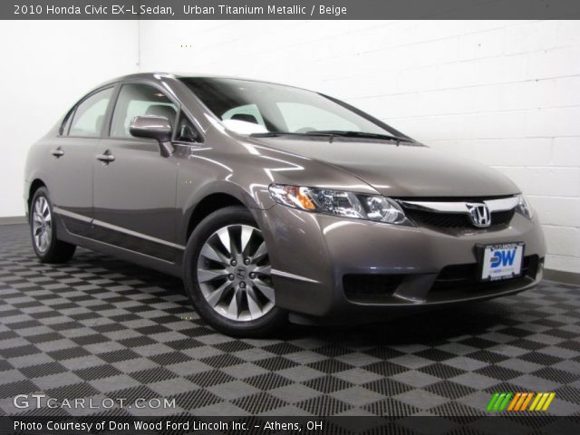 2010 Honda Civic EX-L Sedan in Urban Titanium Metallic