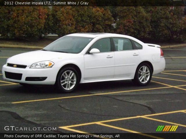 2012 Chevrolet Impala LTZ in Summit White