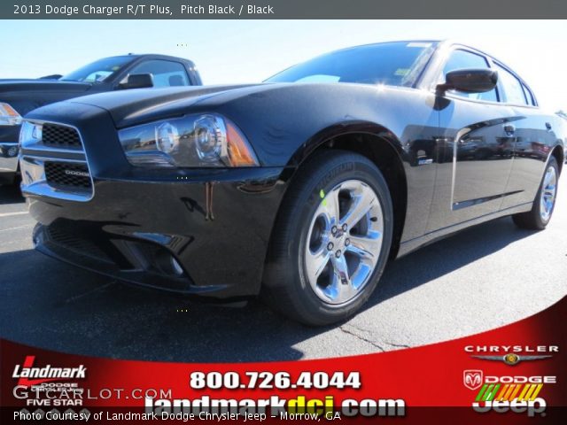 2013 Dodge Charger R/T Plus in Pitch Black