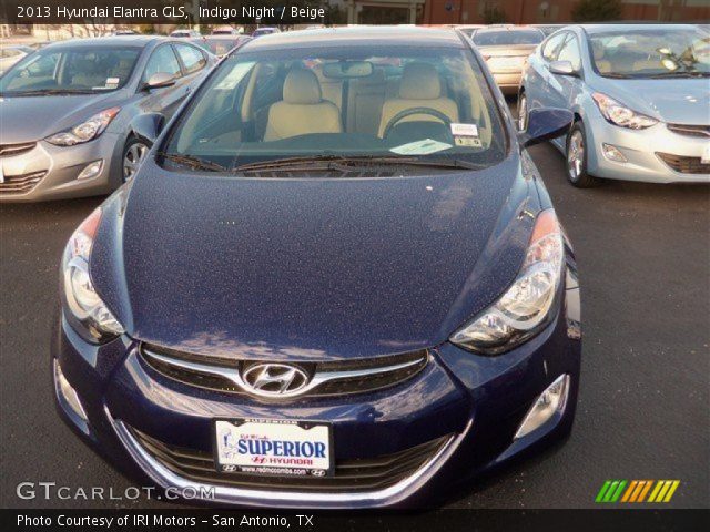 2013 Hyundai Elantra GLS in Indigo Night