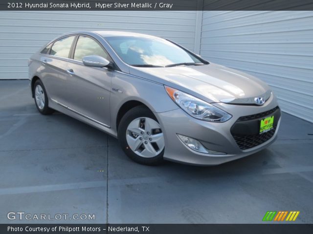 2012 Hyundai Sonata Hybrid in Hyper Silver Metallic