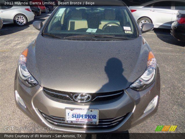 2013 Hyundai Elantra Limited in Desert Bronze