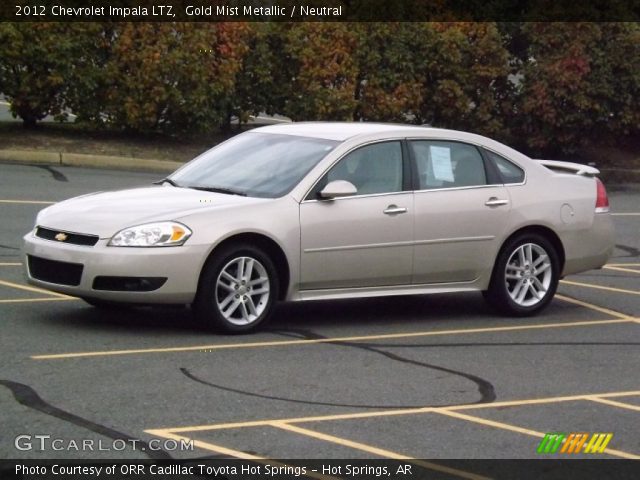 2012 Chevrolet Impala LTZ in Gold Mist Metallic