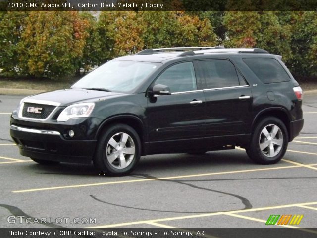 2010 GMC Acadia SLT in Carbon Black Metallic