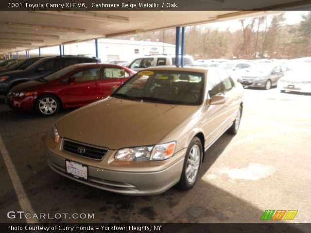2001 Toyota Camry XLE V6 in Cashmere Beige Metallic