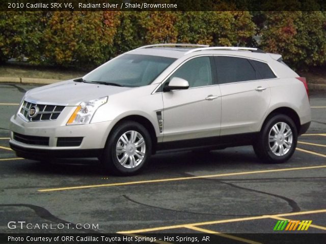 2010 Cadillac SRX V6 in Radiant Silver