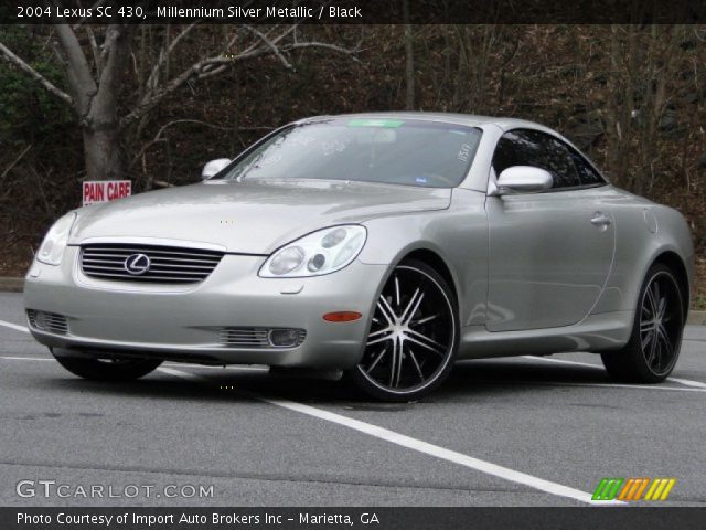 2004 Lexus SC 430 in Millennium Silver Metallic